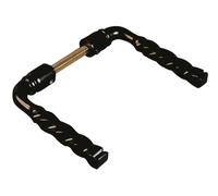 Béquille double aluminium torsadée C7 x 95 mm 110267NO
