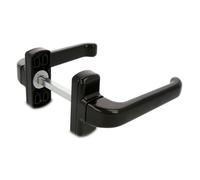 Béquille double - AMIG - EPSILON - Aluminium - Noir - 132 x 70 mm