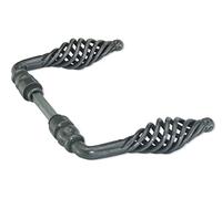 Béquille double bretagne fer Gris C.7