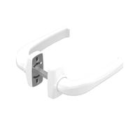 BEQUILLE DOUBLE CRYSTAL BLANC RAL9010