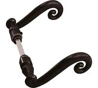 Béquille double fer forgé DT2000 - Noir