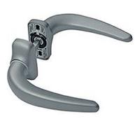 Béquille double Horus 2051I Carré 8 mm - Gris 9006 - 2051I-G5