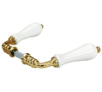 Béquille double Poire carré de 6 mm laiton MERIGOUS V633211100G