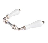 Béquille double Poire carré de 6 mm nickelé MERIGOUS V633311100G