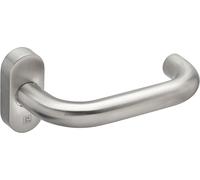 Béquille double sur rosace étroite inox Jade 1294 HERACLES B-INOX-RE03