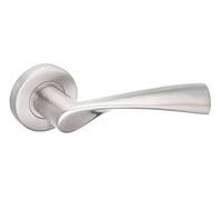 Béquille double sur rosace massive inox 4002 - - B-INOX-BM02