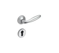 Béquille double sur rosace Opéra chromé velours