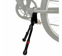 Béquille Double vélo pour Haibike AllMtn 1 2 3 2020-2026 | béquille centrale réglable support de stationnement double pieds antidérapant alliage aluminium ressort haute tension pliable