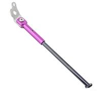 Béquille droite pliable pour roues de 50,8 cm compatible avec les modèles Dahon S20 P9 P10 406 - Facile à installer - Levier de stationnement stable - Rose (violet)