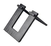 Béquille en PVC pour vélo d'équilibre de 25,4 à 30,5 cm, support de rangement portable pour vélo pour enfants et scooter avec support de trépied facile à installer (noir)