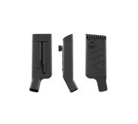 All Mountain Style – Porte-vélos ajustable et portable – Compact 85 g, modulaire, noir plastique