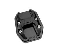 Béquille Latérale Agrandir Support pour pour PCX 160/150/125 2010-présent Support Latéral Modifié Béquille Simple Rallonge De Pied Agrandisseur De Chaussure Pad Accessoires(Black (Side Shoe))