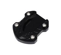 Béquille Latérale Agrandir Support pour SYM ADX125 ADX 125 Moto Support Latéral Modifié Support Latéral De Siège Élargi Petit Trépied Coussin Élargi Coussin D'extension De Cadre(Black)