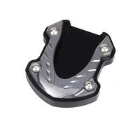 Béquille Latérale Agrandir Support pour SYM ADX125 ADX 125 Moto Support Latéral Modifié Support Latéral De Siège Élargi Petit Trépied Coussin Élargi Coussin D'extension De Cadre(Gray)