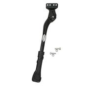 BEQUILLE VELO LATERALE ARRIERE NEWTON 26-29'' POUR E-BIKE NOIRE REGLABLE FIXATION 2 VIS SUR BASE ENTRAXE 18-40mm - CONCUE POUR VELO LOURD ET E-BIKE