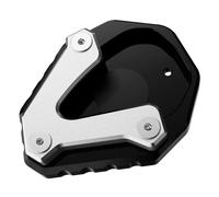 Béquille Latérale Béquille Latérale Élargie pour Benelli TRK502 2020-2025 Agrandir La Plaque De Support Coussinet De Repose-Pieds D'extension Agrandi Extension Agrandir Pad(Argent2)