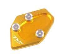 Béquille Latérale Béquille Latérale pour Moto pour Y&amaha T-MAX530 2015 2016 Extension De Béquille Latérale, Plaque De Support, Élargisseur Extension Agrandir Pad(Or)