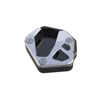 béquille latérale Coussin Moto pour Moto pour Guzzi V100 V 100 Mandello 2023 Extension De Béquille Latérale Plaque De Support De Pied Extension De Béquille De Vélo Pied(A Silver No l)