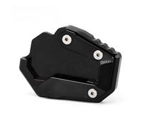 béquille latérale Coussin Plaque De Support D'extension De Béquille Latérale De Pied De Béquille De Moto 2023 pour CRF1100L CRF 1100 L Africa Twin Adventure Sports(Black)