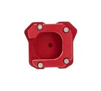 béquille latérale Coussin pour Xmax 300/250/125/400 2006-présent Support de béquille latérale béquille Simple rallonge de Pied agrandisseur de Chaussure Accessoires de Coussin(Red (Center Pad))