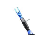 Béquille Latérale de Moto Béquille De Roue De Moto, Béquille Latérale De Stationnement Pour CBRF4, CBR1100, XX, XADV, Grom, MSX125, CR125(Blue)