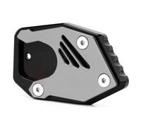 Béquille Latérale De Moto En Aluminium, Agrandisseur De Béquille, Plaque D'agrandissement, Accessoires Pour XLV 600 650 700 TRANSALP(Gray)