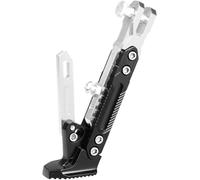 Béquille Latérale de Moto pour Benelli TNT 600 2017-2019 2020 2021 2022 2023 2024 2025 2026, Antidérapant Réglable Durable Support Latéral Stationnement Béquille Latérale de Moto,Silver