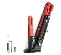 Béquille Latérale de Moto pour Honda NT 1100 DCT Electronic Suspension 2025 Bequille Moto Réglable Support de Stationnement Support de Pied de Moto,Red