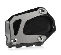 Béquille Latérale De Moto pour SU&ZU&KI GSXS 1000 GSX-S 1000 GSX-S1000 Katana 2019 2020 2021, Agrandissement De La Plaque De Support du Repose-Pieds(Black-1)