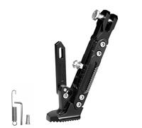 Béquille Latérale de Moto pour Suzuki Bandit 650 650A 650 SA 650S 650S,Support de Stationnement Réglable Support de Pied de Moto Alliage Support de Béquille,A