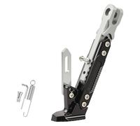 Béquille Latérale de Moto pour Suzuki RM-Z450, Support de Pied de Latéral Antidérapant Socle À Ressort Pied Accessoires,D/Silver