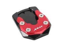 Béquille Latérale De Moto pour XMAX300 2018-2024 Béquille Latérale De Moto Extension De Béquille Latérale De Pied Accessoires Moto(Red)