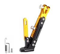 Béquille Latérale de Moto pour Yamaha FZS 150 2009-2017,Support de Stationnement Réglable Support de Pied de Moto Alliage Support de Béquille,D