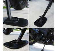 Béquille Latérale De Moto Pour Yamaha Honda Harley, Base De Plaque, Accessoires De Voiture