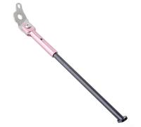 Béquille latérale droite pour vélo pliable de 50,8 cm, support à dégagement rapide en alliage d'aluminium compatible avec Dahon 451 S20 P9 P10, support de stationnement antidérapant avec trou de 10 mm