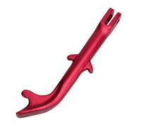 Bequille Laterale En Alliage D'aluminium Pour Moto Et Scooter, Rouge