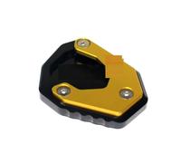Béquille Latérale Moto Béquille Latérale CNC Agrandie Moto Pour Loncin Voge DS525X DS900X DSX 525 900 DSX 900 2023-2024(Gold,NO LOGO)