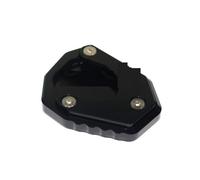 Béquille Latérale Moto Béquille Latérale CNC Agrandie Moto Pour Loncin Voge DS525X DS900X DSX 525 900 DSX 900 2023-2024(Black,NO LOGO)