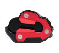 Béquille Latérale Moto Extension De Béquille CNC Pour Moto GL1800, Pour G┐oldwing 1800 GL 1800 F6B 2020-2022 2023, Plaque De Support De Béquille Latérale(Red,No Logo)