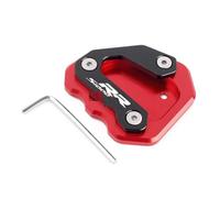 Béquille Latérale Moto Extension De Béquille Latérale En Aluminium CNC Moto Pour S 1000 RR S1000RR 2009-2014 2015 2016 2017 2018(RED BLACK)