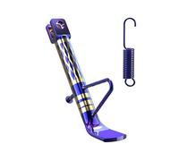 Béquille latérale moto haute stabilité - Béquille robuste pour un positionnement fiable, base élargie, accessoire pratique pour scooter moto, design optimisé garantit une imm diatement