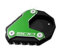 Béquille Latérale Moto Pour 500 Z500 500 Z 500 SE 2024 2025 accessoires de moto béquille béquille latérale agrandisseur plaque de Support(Green,500-NINJA)