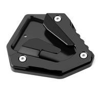 Béquille Latérale Moto pour Africa Twin 1000 pour CRF 1000 L pour Africa Twin 2015-2023 Extension Béquille Latérale Antidérapante Moto(Noir)