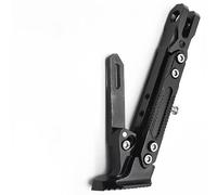 BéQuille LatéRale Moto pour Aprilia RSV4 RSV4 Fabrik 2009-2026, Bequille Moto Réglable Support De Stationnement Support Pied Moto, Béquille Latérale Moto,Black