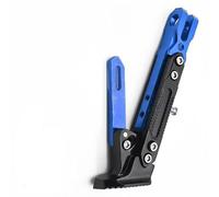 BéQuille LatéRale Moto pour Aprilia RSV4 RSV4 Fabrik 2009-2026, Bequille Moto Réglable Support De Stationnement Support Pied Moto, Béquille Latérale Moto,Blue