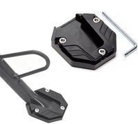 Béquille Latérale Moto pour BMW R 80 RT, Alliage Aluminium Universelle Support de Béquille Extension Pied Patin Antidérapant,A/Black