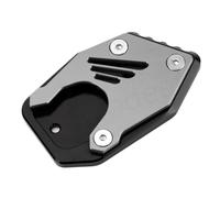 Béquille Latérale Moto Pour-CB400X CB 400X 2019 2020 Béquille De Moto Pied Béquille Latérale Rallonge Agrandisseur Plaque De Support CB400 X Accessoires(Gray,No Logo)