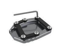 Béquille Latérale Moto Pour D┐iavel V4 D┐IAVEL V4 2023 2024 Accessoires de moto Béquille Pied Béquille Latérale Extension Agrandisseur Plaque de Support(Gray,NO LOGO)