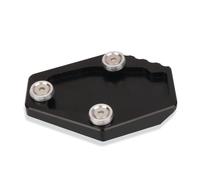 Béquille Latérale Moto pour D-UCATI M-onster 950 937 M-ONSTER 937 Moto CNC béquille Pied béquille latérale Extension Plaque de Support agrandir Support(Black,No Logo)