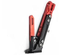 Béquille Laterale Moto pour Ducati Panigale V4 V4S V4R Streetfight V4 2018-2024,Accessoire de Remplacement de Support de Support de Pied de Moto,Red